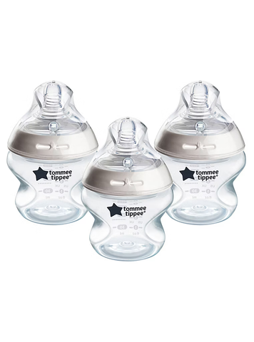 (TOMMEE TIPPEE)3X 150ML BOTTLE NATURE START