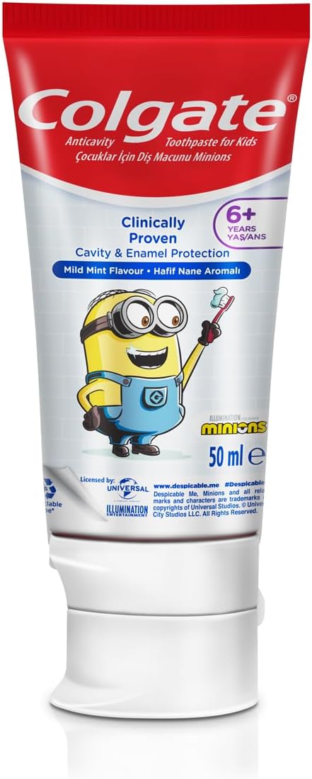 Colgate Kids  Minions 6+ Toothpaste 50ml