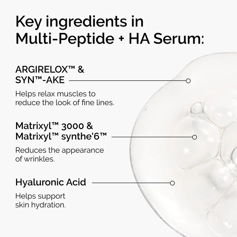 MULTI-PEPTIDE + HA SERUM 30ML/1FLOZ