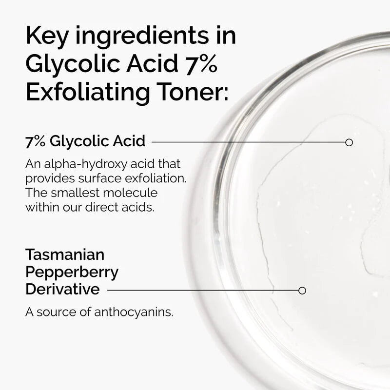 GLYCOLIC ACID 7% EXFOLIATING TONER 240ML/8.1FLOZ