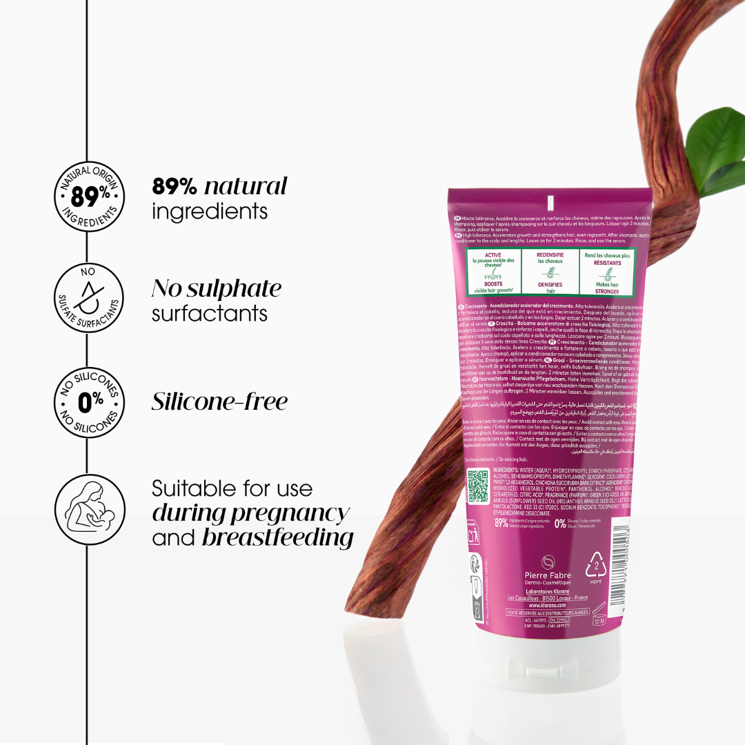 Klorane Growth Accelerating Conditioner 200ml
