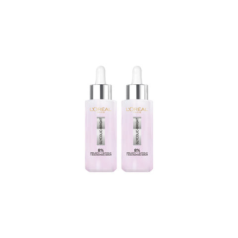 20% OFF 2x Glycolic Bright Instant Glowing Face Serum 30ml