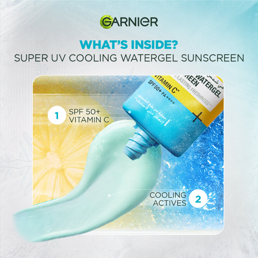 Garnier Super UV Cooling Watergel Sunscreen SPF 50