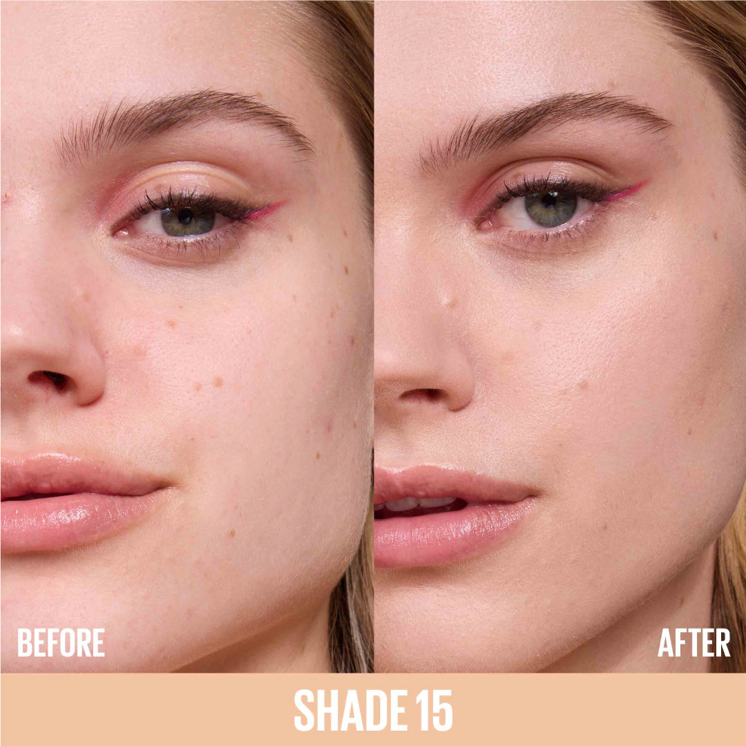 Maybelline Lifter Serum Concealer, Full Coverage, Includes 2% Peptides + Caffeine to Hydrate & Brighten Under Eyes