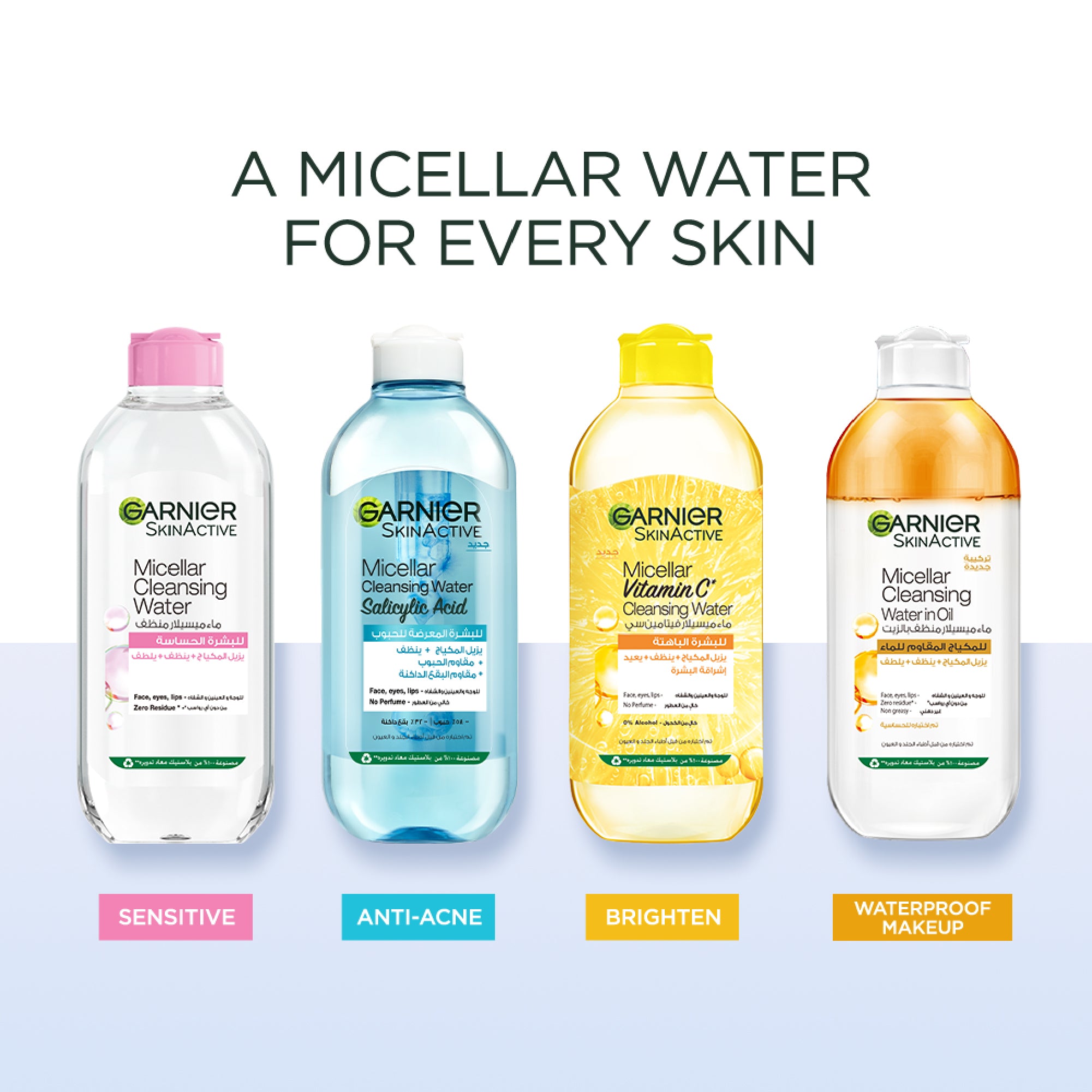 Garnier micellar water makeup remover sales