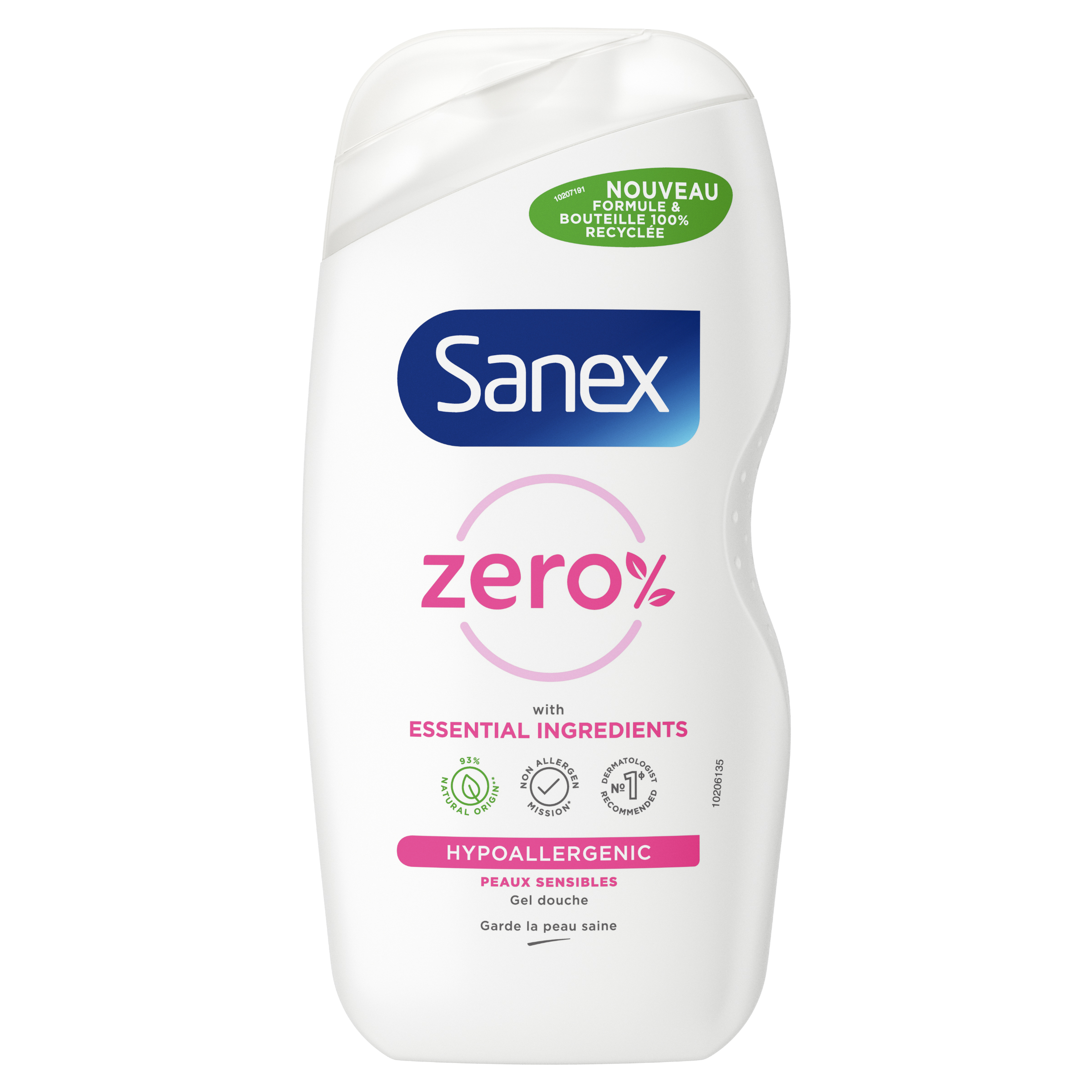 Sanex Shower Gel 475ML Zero % Sensitive