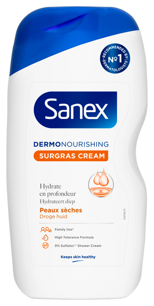 Sanex Shower Gel 400ML Surgras Nourrissant