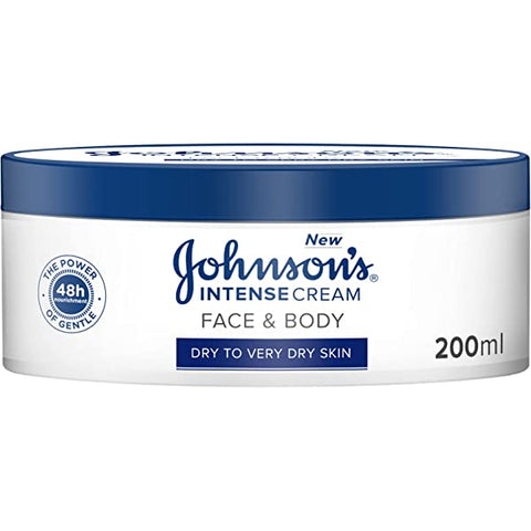 Johnson's Intense Face & Body Cream Intense Nourishment 200ml