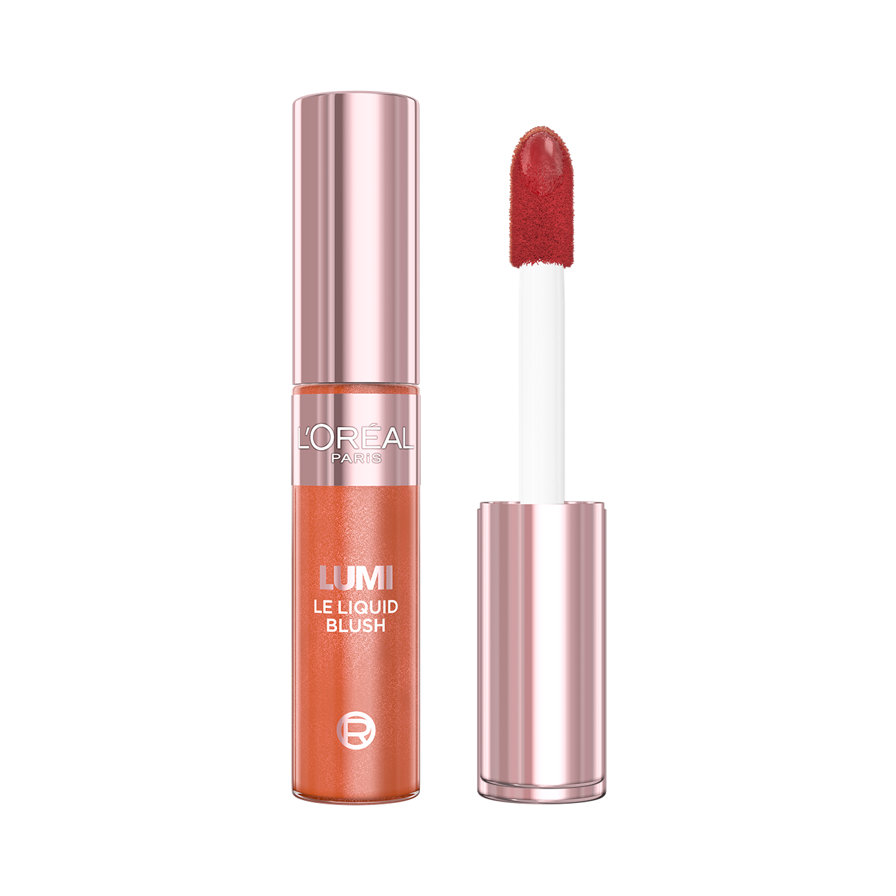 L’Oréal Paris Lumi Le Liquid Blush with a Glowy Radiant Natural Blush Finish, Weightless and Buildable, 11ml