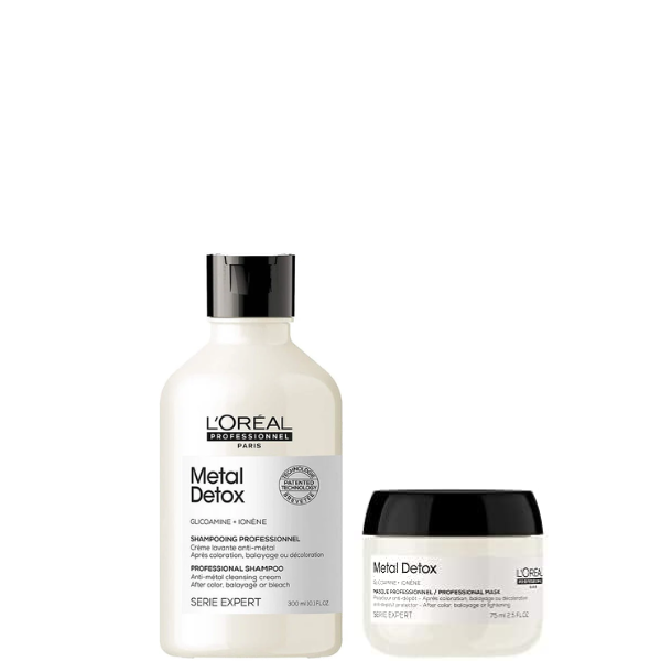 Metal Detox  Shampoo and  Travel Size Mask Copack