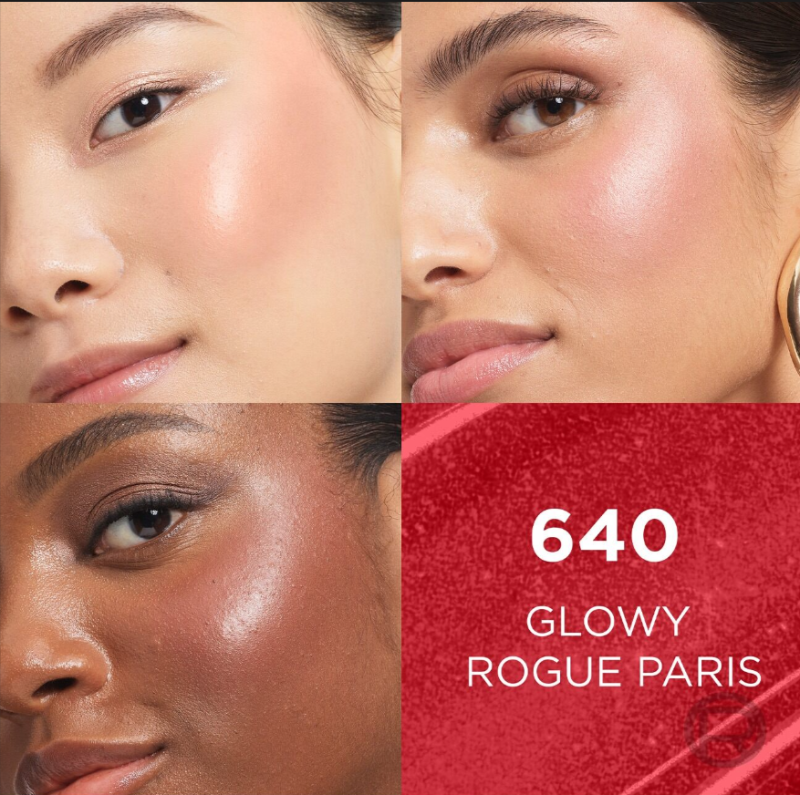 L’Oréal Paris Lumi Le Liquid Blush with a Glowy Radiant Natural Blush Finish, Weightless and Buildable, 11ml