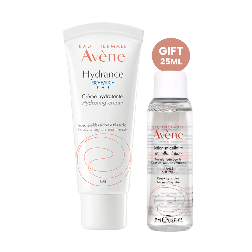 New 24-H Hydration Hydrance Rich 40ML + AV.LOTION MICELLAIRE 25ml
