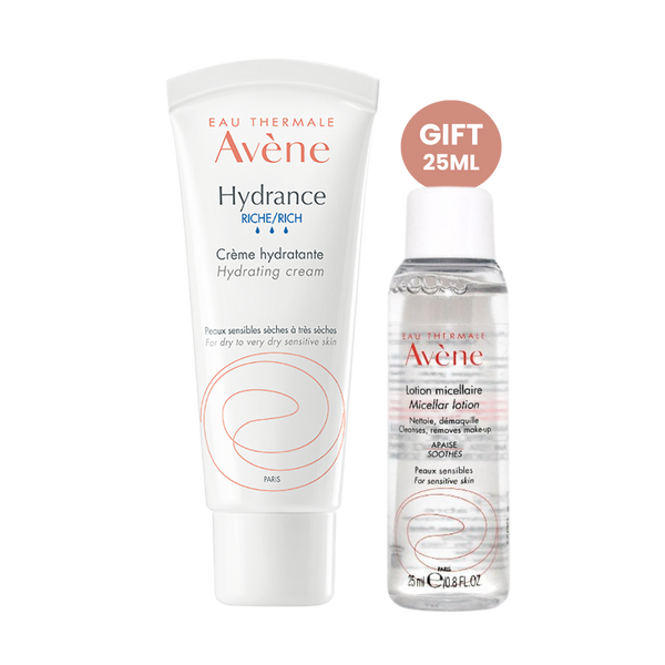 New 24-H Hydration Hydrance Rich 40ML + AV.LOTION MICELLAIRE 25ml