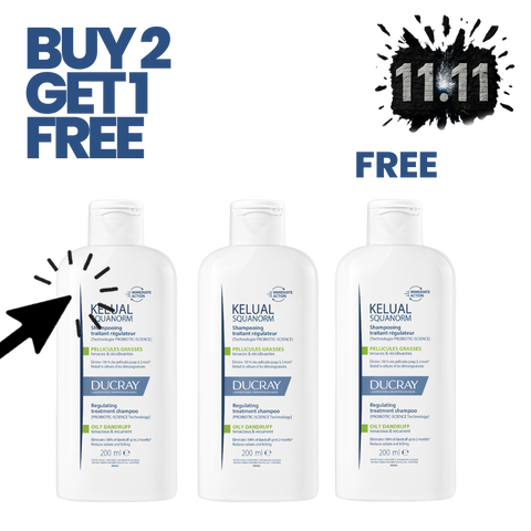 Buy 2 Squanorm Anti-Dandruff Shampoo - Oily Scalp & 1 for free