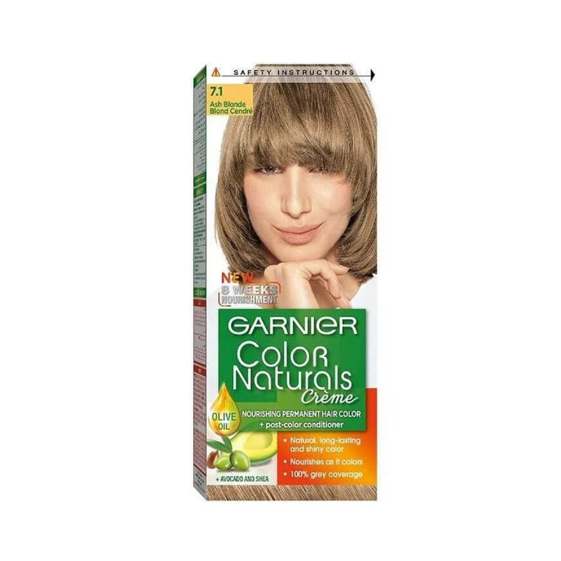 Garnier Color Naturals Nourishing Permanent Hair Color, Natural Long-Lasting Shiny Color