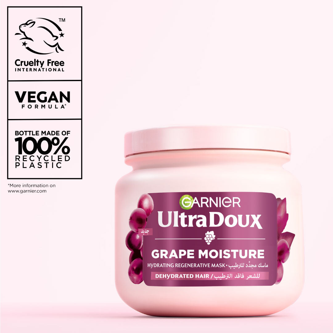 Garnier Ultra Doux Grape Moisture Mask 340ml