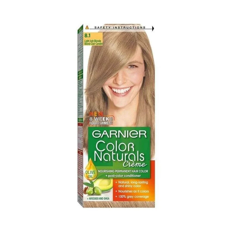 Garnier Color Naturals Nourishing Permanent Hair Color, Natural Long-Lasting Shiny Color