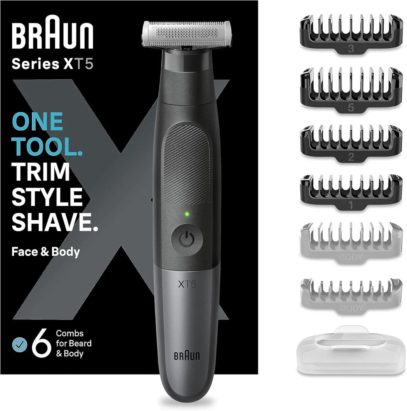 Braun Shaver Series X XT10 replacement blade, black