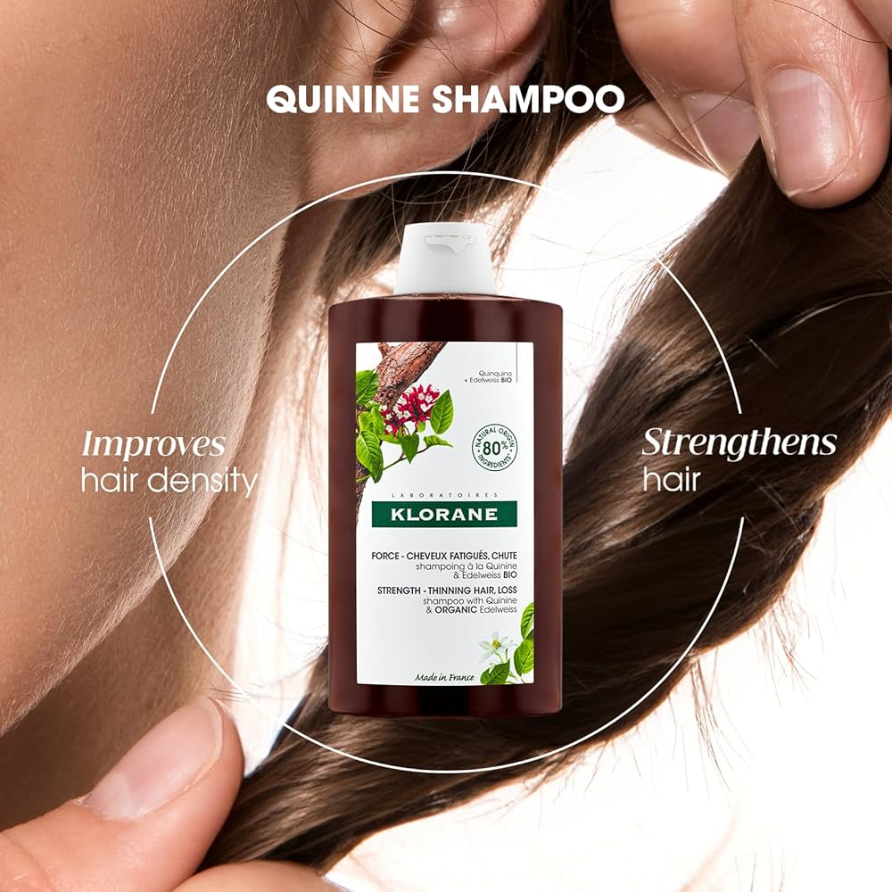 Shampoo with Quinine and B vitamins