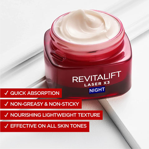 Revitalift Laser X3 Night Cream 50ml