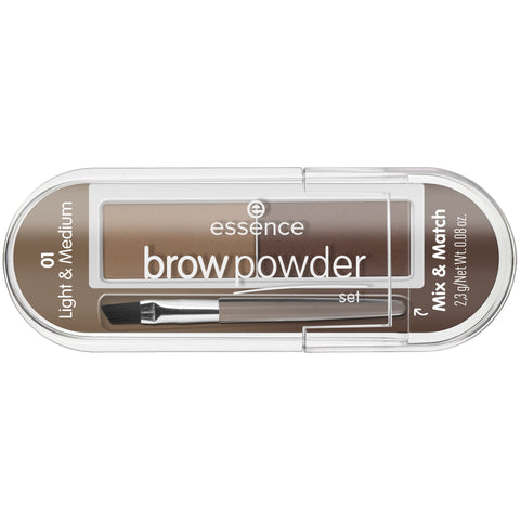 Brow Powder Set 01 Light & Medium