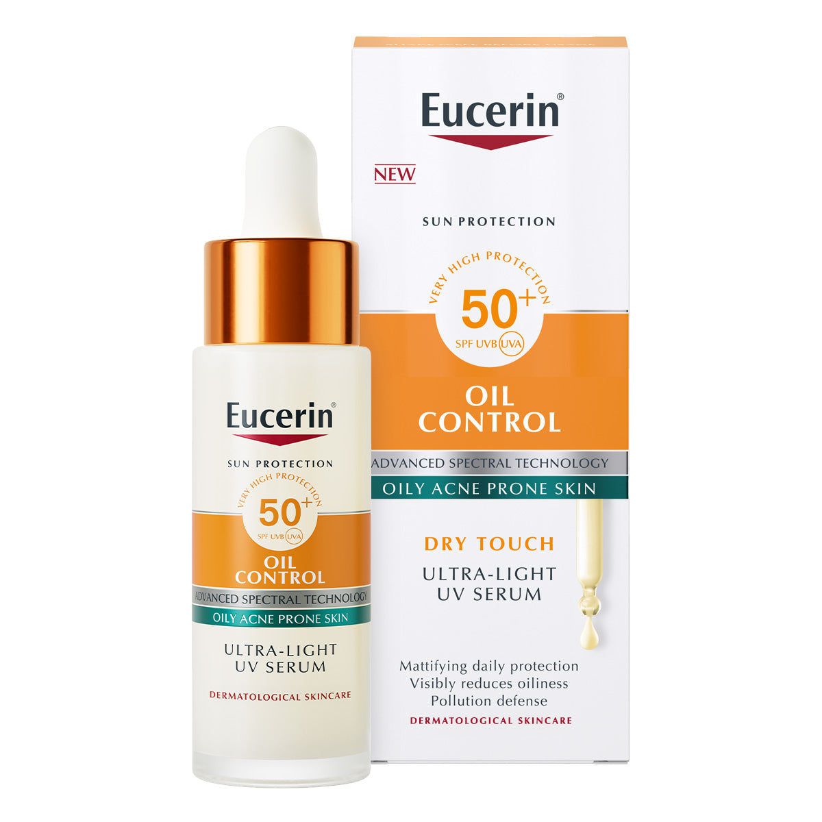 Eucerin Sun Oil Control Ultra-Light Serum SPF50+ 30ml