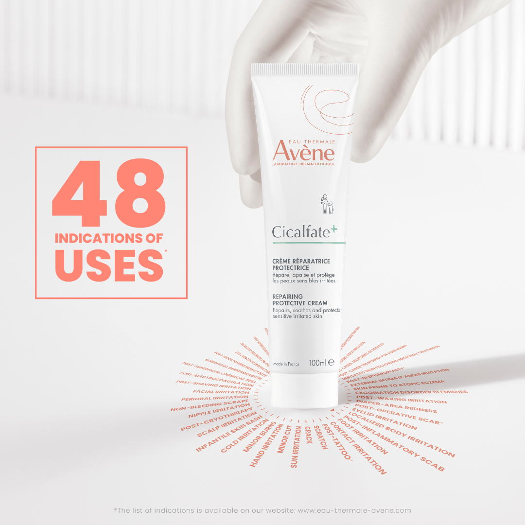 Avene Cicalfate instant repairing protective cream for damaged skin 100ml