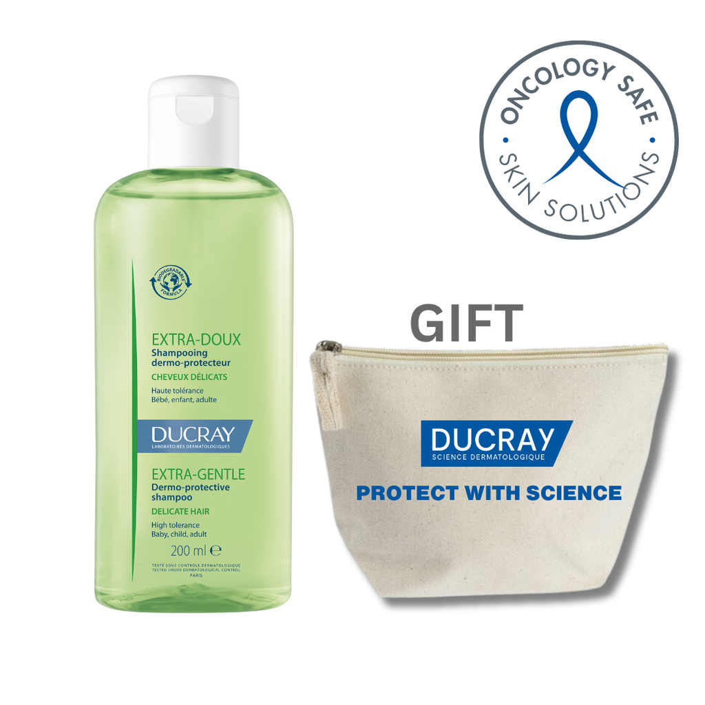 DUCRAY EXTRA DOUX SHAMPOOING 400ML BOTTLE Get pouch