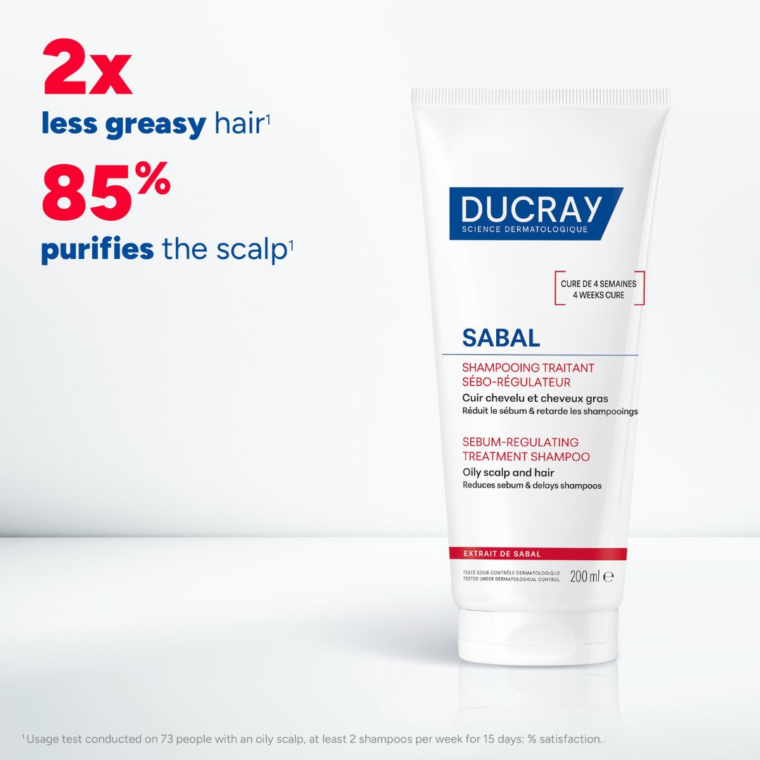 Ducray Sabal sebum-regulating treatment shampoo for oily hair 200ml