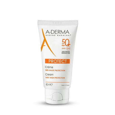 A-derma Protect Cream Spf 50+ Fragrance-free 40ml