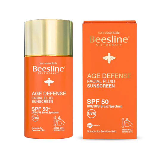 Beesline Age Defense Facial Fluid Sunscreen SPF 50