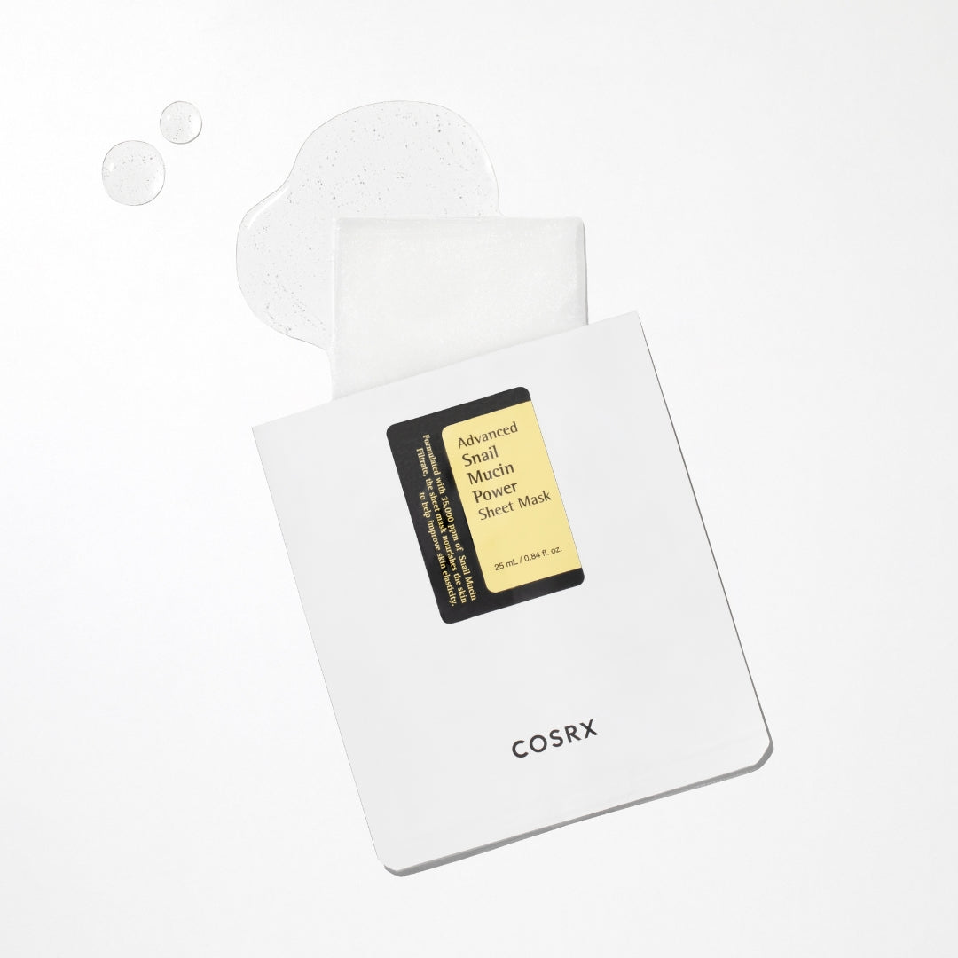 Advanced Snail Mucin Power Sheet Mask from COSRX - Sohati Care