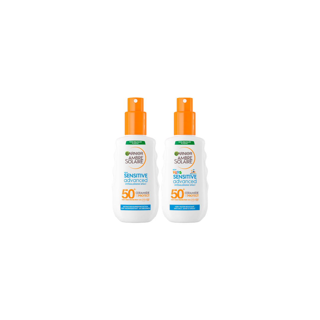 20% OFF Ambre Solaire Sensitive SPF50 Sunscreen + Ambre Solaire Kids Sunscreen