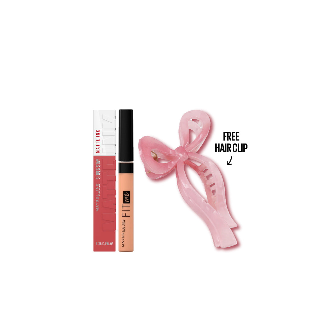 15 % OFF Stay matte ink + fit me concealer Get Pink Hair clip