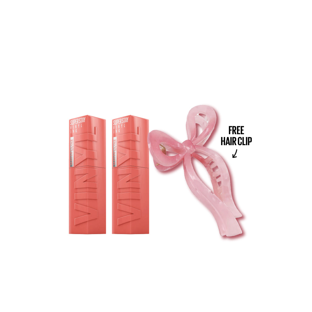 15 % OFF 2x Vinyl Ink Lipstick Get Hair clip