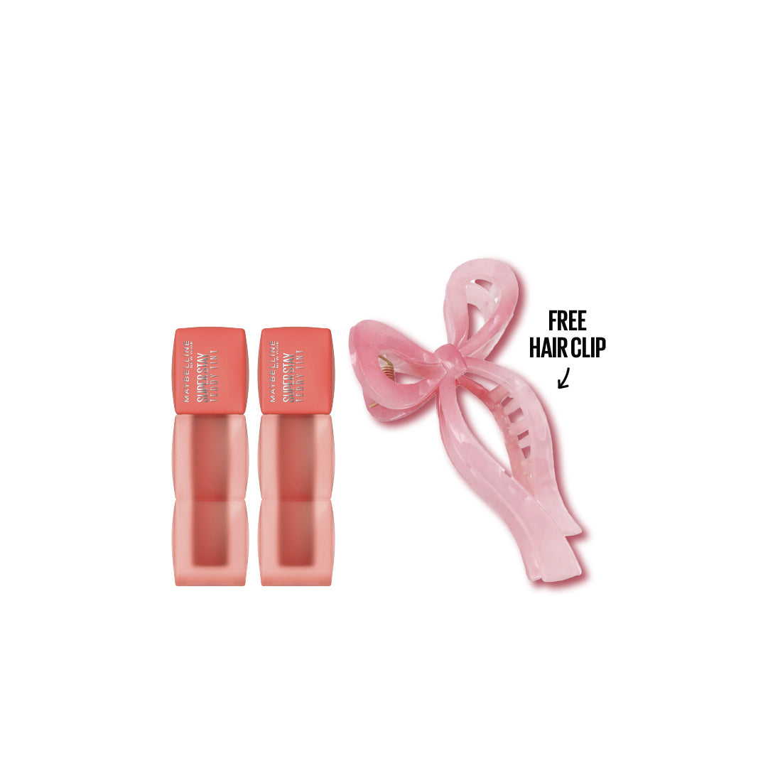15 % OFF 2x Teddy tint lip tint Get Pink Hair Cllip