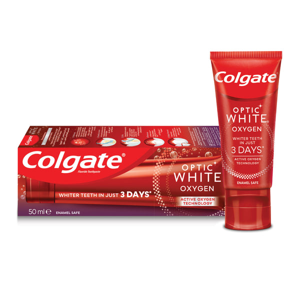 Colgate Optic White Oxygen Toothpaste 50ml