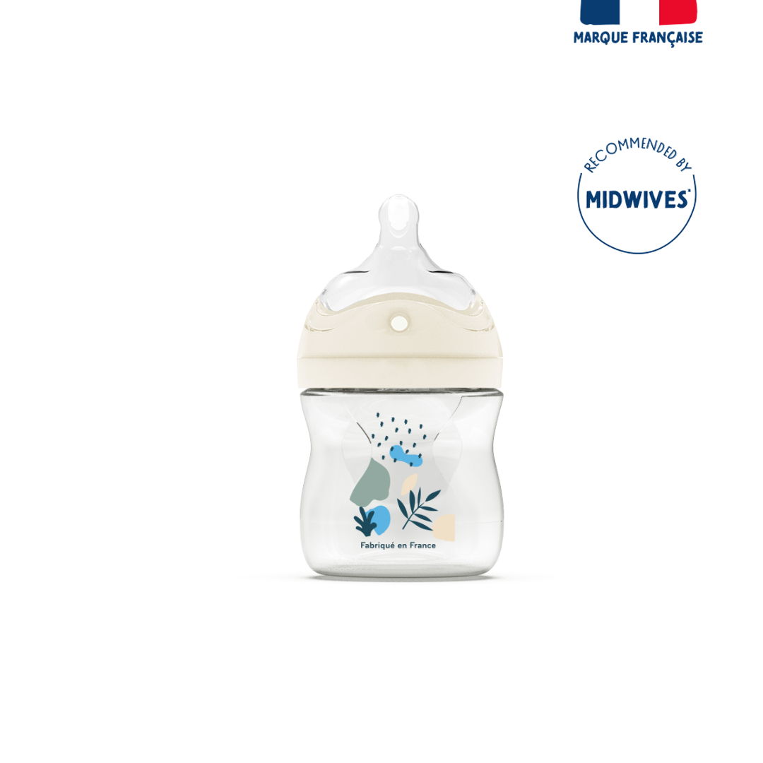 Bottles Anti-colic Teat & Ring - 0+ month - biomimicry teat slow flow 1