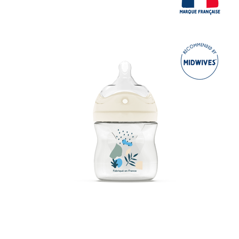 Bottles Anti-colic Teat & Ring - 0+ month - biomimicry teat slow flow 1