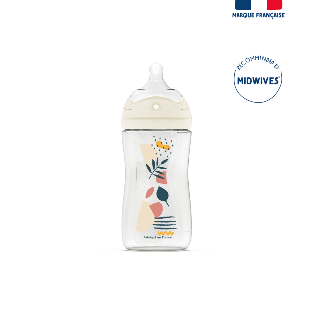 Bottles Anti-colic Teat & Ring - 0+ month - biomimicry teat slow flow 2