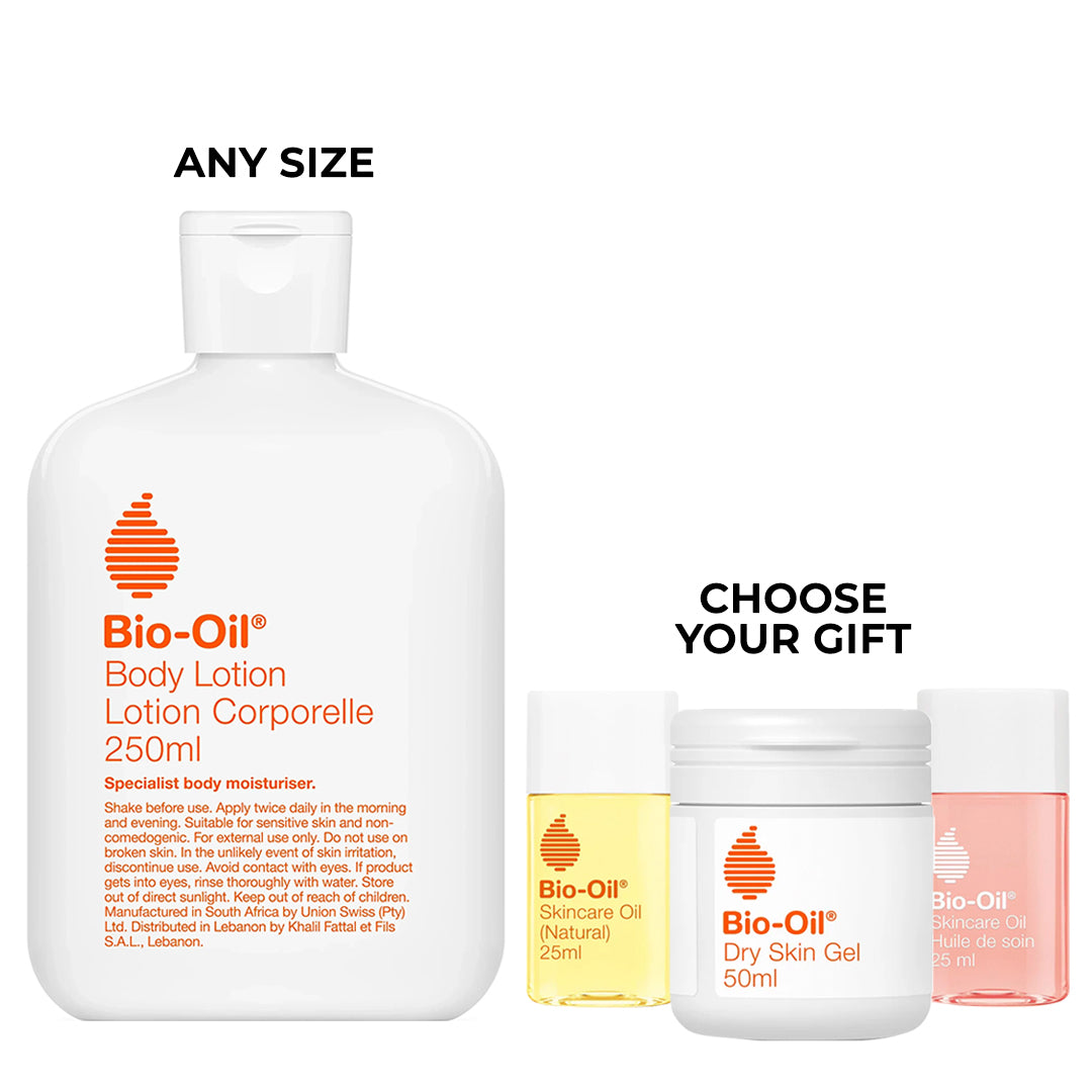 Buy Bio-Oil Body Lotion & get a FREE mini of your choice