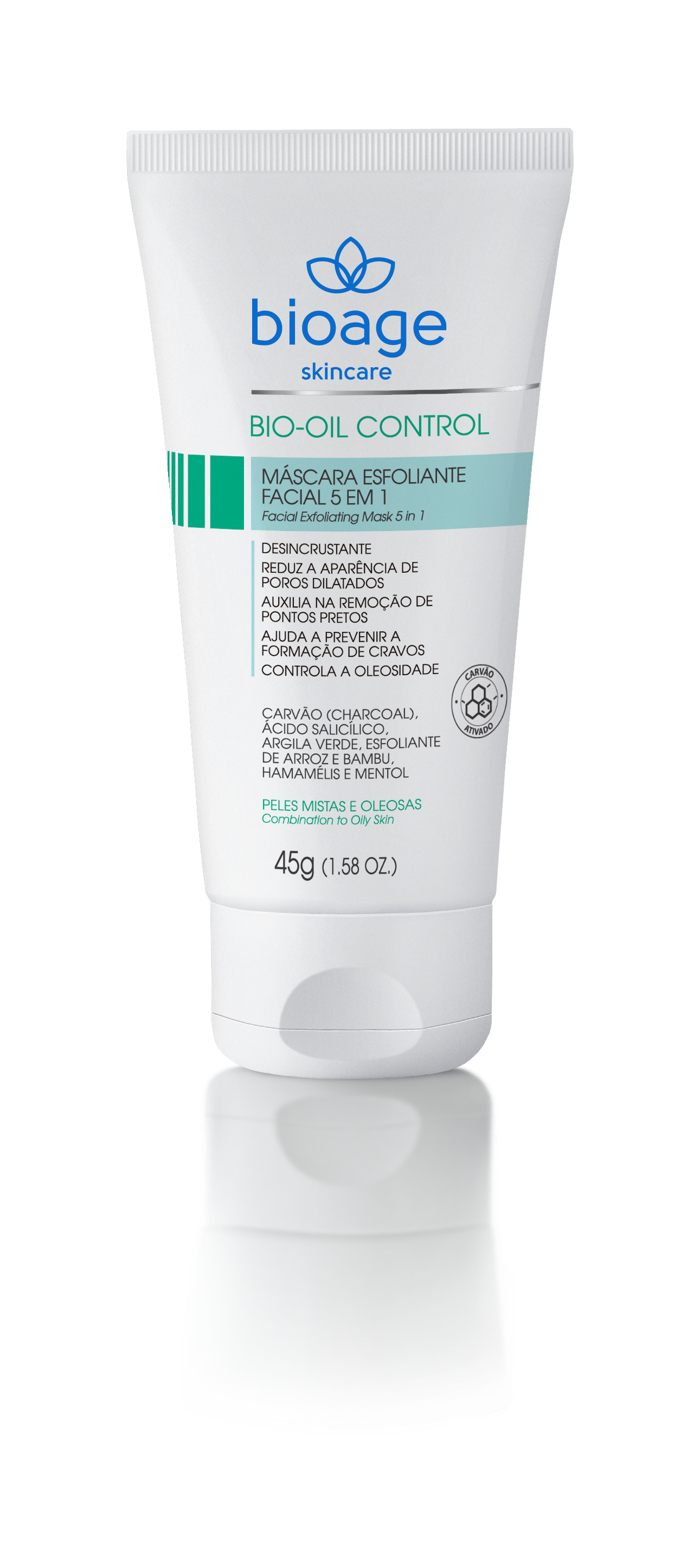 Bioage Bio-Oil Control Facial Exfoliating Mask 5 in 1