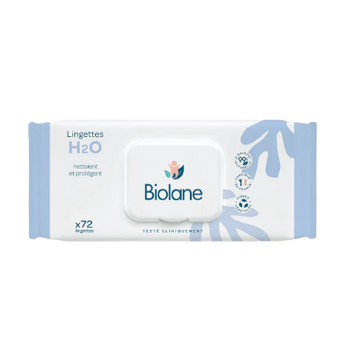 Bio H2O Wipes x72