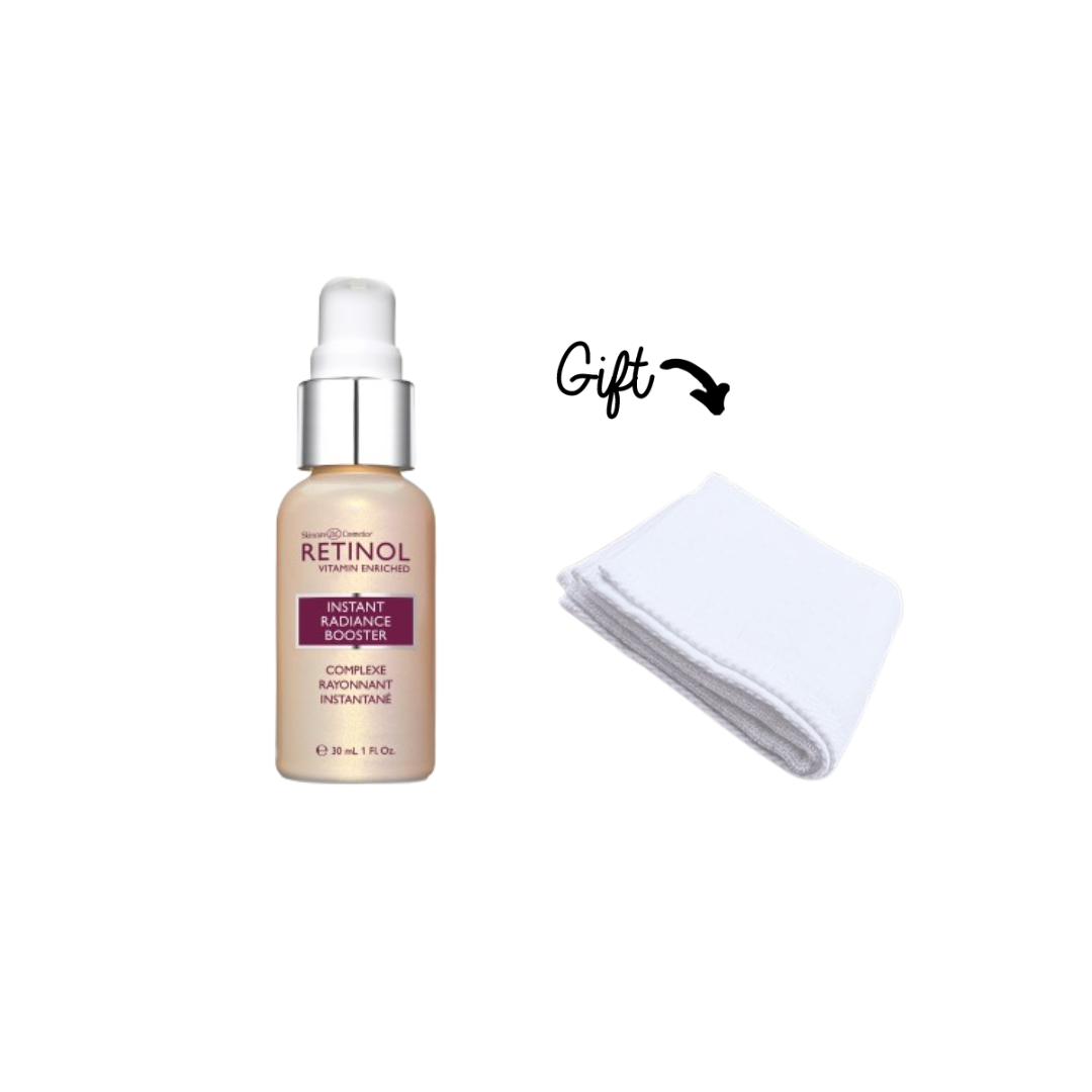 Retinol Instant Radiance Booster 30ml + Retinol Towel