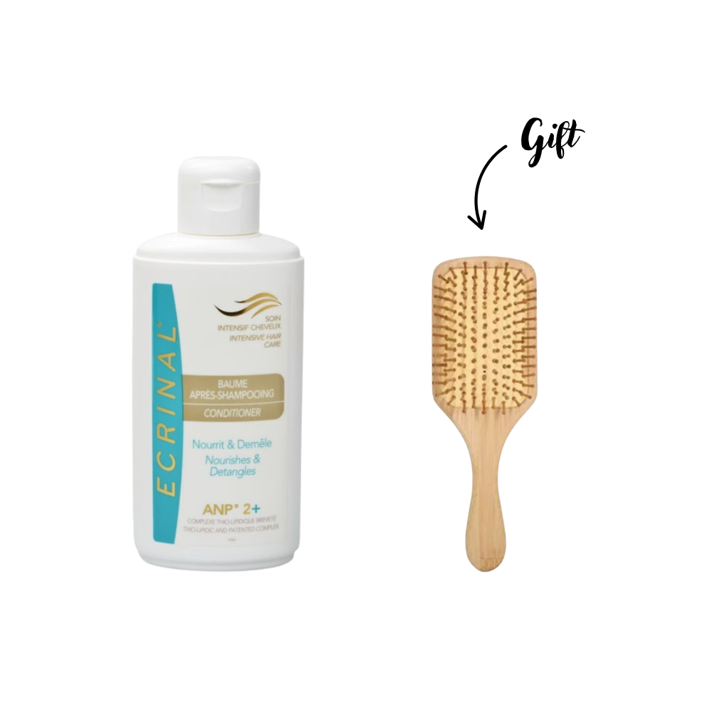 Ecrinal Conditioner 250 mL + Hair brush (Gift)