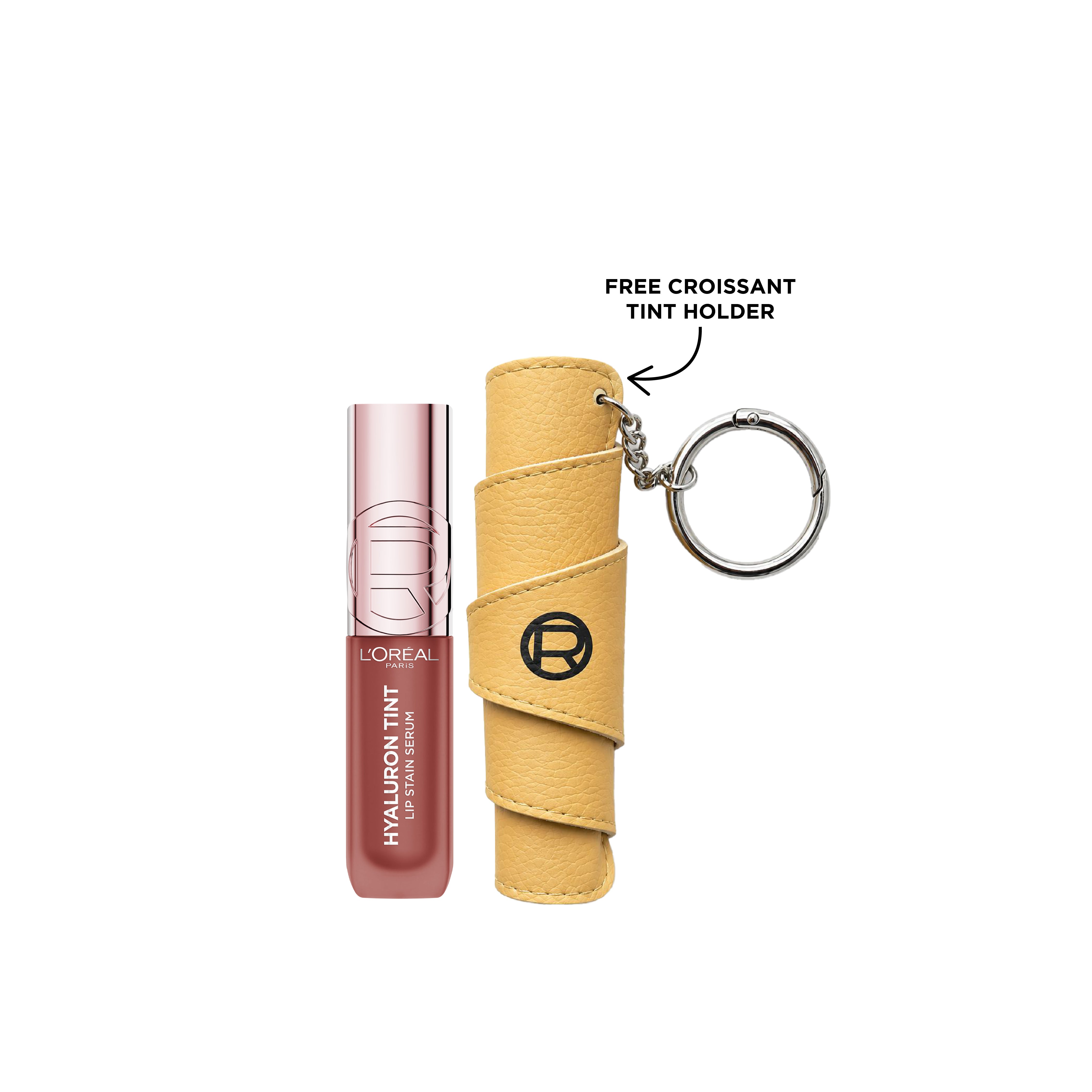BUY L’Oréal Paris Hyaluron Tint Lip Stain Serum GET Croissant Bag Charm FOR FREE