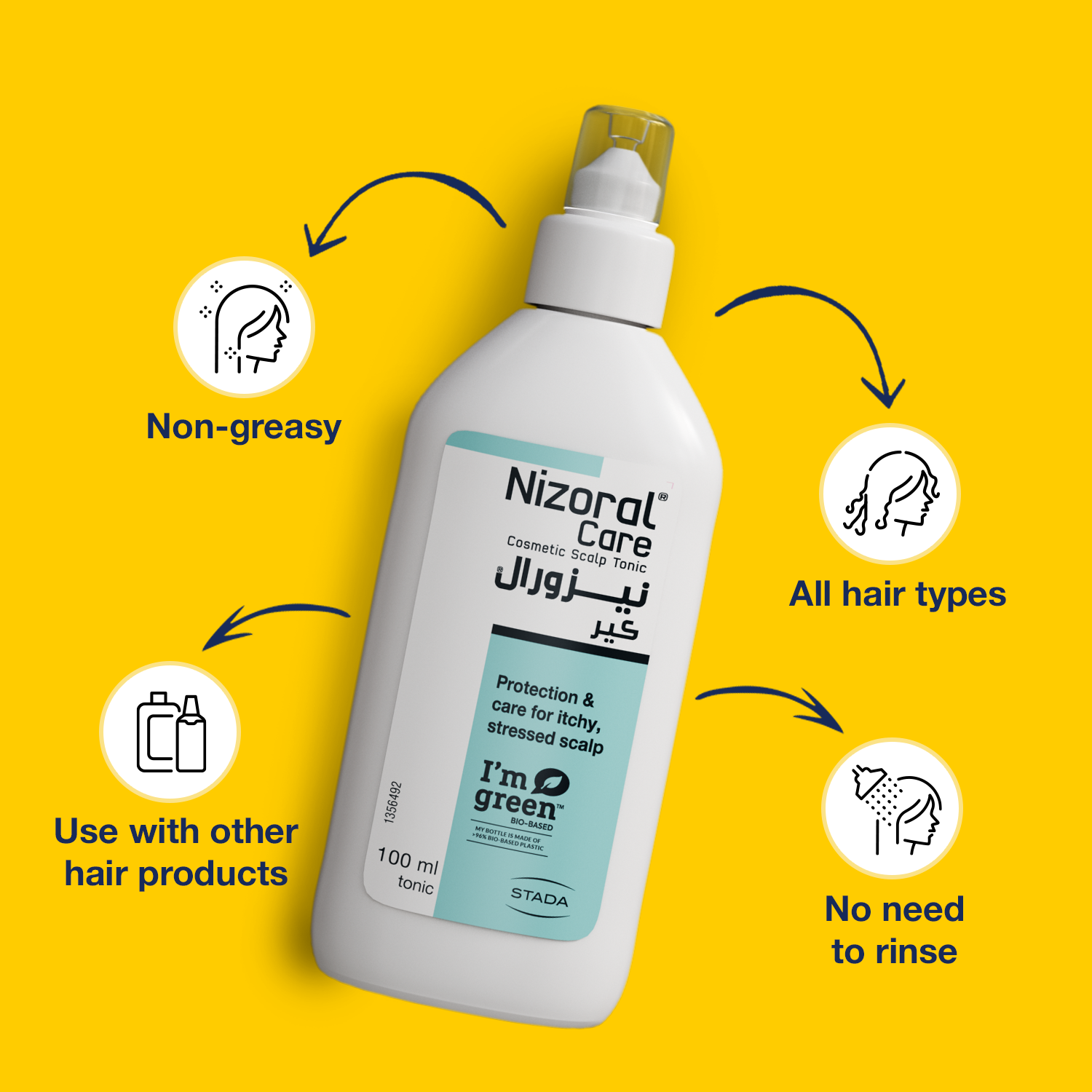 NIZORAL CARE TONIC 100ML