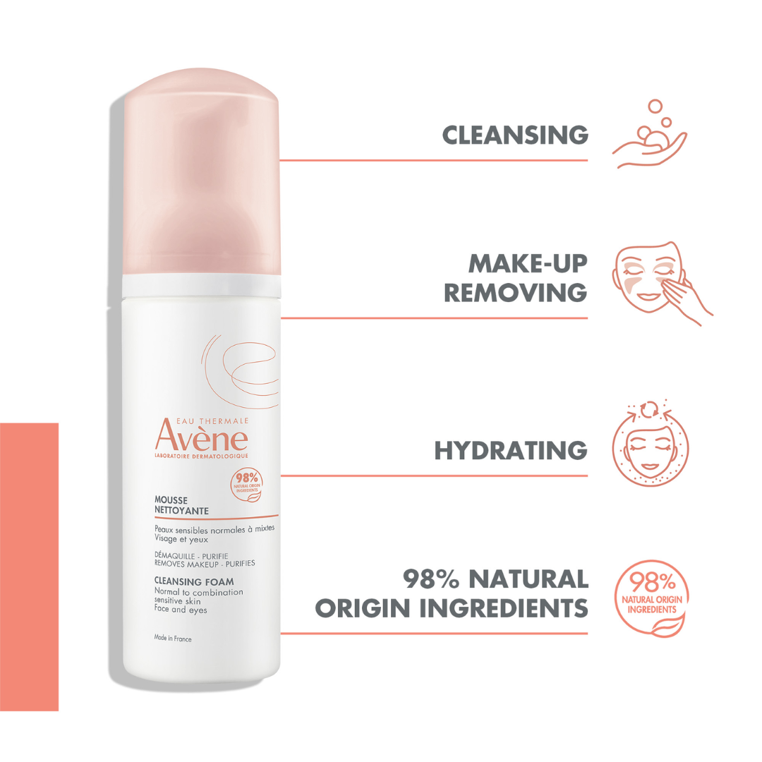 Buy one Avène Intensive Radiance Vitamin Activ Cg Cream and get a FREE 150ml Avène Cleansing Foam
