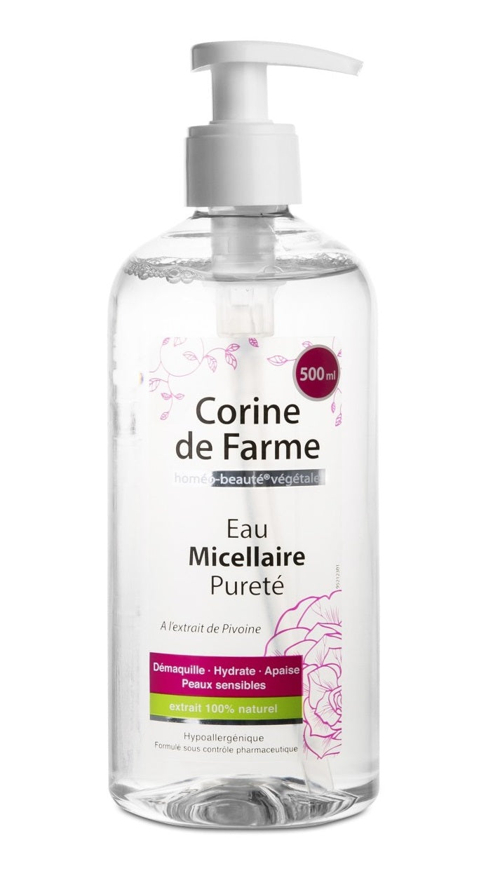 Purity Micellar Water 500Ml from Corine De Farme – Sohati Care