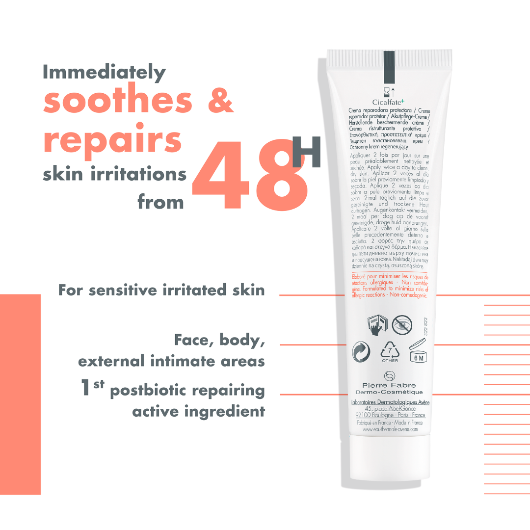 Buy Avène Cicalfate multi-protective skin repair cream & get a FREE 100ml Cicalfate instant repairing protective cream
